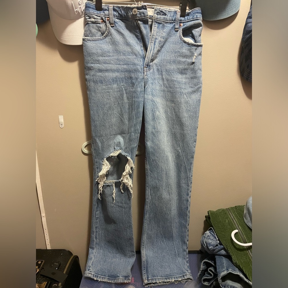 Abercrombie and Fitch Curve Love Denim jeans